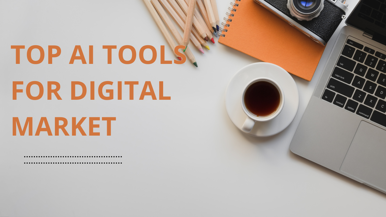 AI Tools for Digital Marketing 2025 – Illustration of marketing automation using AI tools